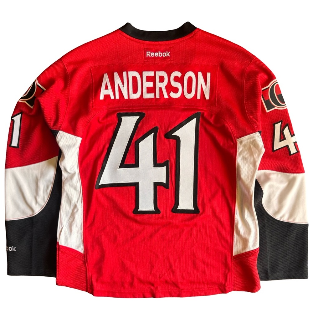 Reebok Women’s Ottawa Senators Craig Anderson #41 Jersey – Size M - Picture 2 of 13